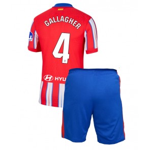 Billiga Atletico Madrid Conor Gallagher #4 Hemmatröja Barn 2024-25 Kortärmad (+ Korta byxor)